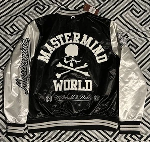 MITCHELL & NESS MASTERMIND WORLD LEICHTE SATIN JACKE GR. L LARGE - Bild 1 von 7