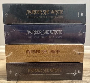 Murder She Wrote The Complete Season 1,2,3,5 DVD Box Set New Sealed - Picture 1 of 16