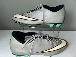 Nike Mercurial X Vapor Cr7 Size 12 Silver - Picture 1 of 14