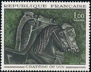 Frankreich Yvert Nummer 1478 ** Gemälde Pferd 1966 - Bild 1 von 1