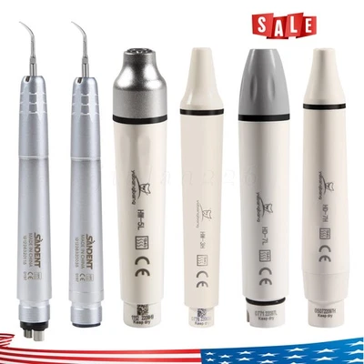 Ultrasonic Piezo Dental Scaler Handpiece LED Fit EMS/WOODPECKER/DTE/SATELEC - Image 1 of 4