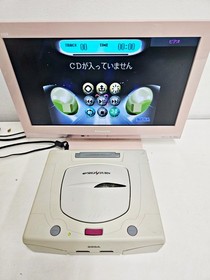 Sega Saturn Console White JUNK 024 Japan