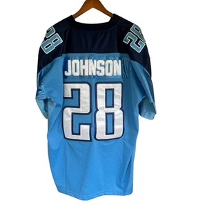 100% Authentic Chris Johnson Reebok 2009 Titans Jersey Size 54 XXL Mens football - Picture 1 of 12