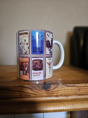 Nirvana tapes cassettes mug Dishwasher Safe New & Boxed
