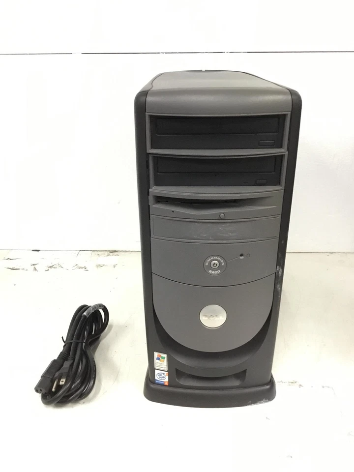 Dell Dimension 8400 DHM Intel Pentium 4 3.40GHz W/ 1GB Ram, No HDD, WORKING - Image 1 of 4