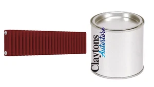 PINTURA RADIADOR CARMINE ROJO RAL 3002 RESISTENTE AL CALOR ALTA COBERTURA 1L - Imagen 1 de 4
