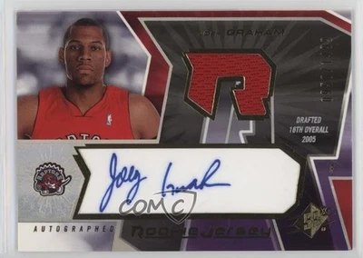 2005-06 SPx Auto Rookie Jersey /1499 Joey Graham #134 Rookie Auto RC - Image 1 of 2