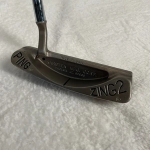 Vintage PING Zing 2 Putter 35.75” Right Handed Karsten USA Golf Club Black Grip - Picture 1 of 12