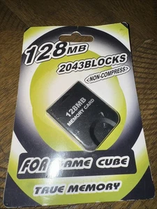 128MB Memory Card Stick für Nintendo Wii Gamecube Spielkonsole NGC GC - Bild 1 von 2