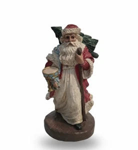 Vintage Olde World Resin Santa Figurine 8”H - Picture 1 of 5