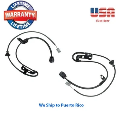 2 chicotes de fios traseiros com sensor ABS ajuste R L Lexus ES350 07-10 Toyota Camry 07-09 FWD - Imagem 1 de 4