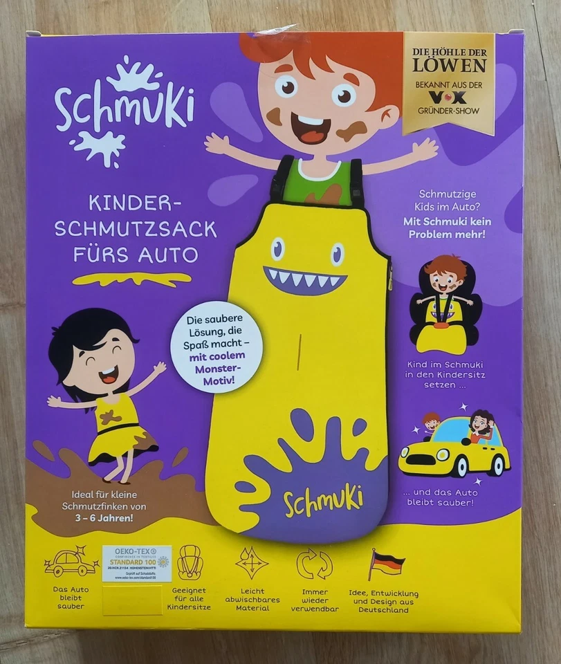 Schmuki - Schmutzschutzsack für Kinder Autositzschutz NEU&OVP - Bild 1 von 1