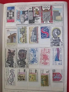 ~ 240 ~ WORLD STAMPS / CATALOGED / CESKOSLOVENSKO, DANMARK - Picture 1 of 12