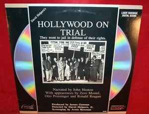 Laserdisc Q * Hollywood on Trial * Walter Bernstein Alvah Bessie Lester Cole - Picture 1 of 2
