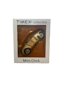NEW Timex Car Quartz Collectible Mini Clock Silver Porsche Vintage - Picture 1 of 1