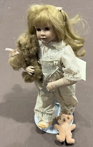 "Jennifer" by Jane Zidjunas Vintage Porcelain Doll Hamilton Collection - Picture 1 of 6