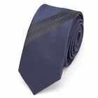 Men's Ties Luxurious Slim Necktie Stripe Tie For Business Wedding Jacquard Dress