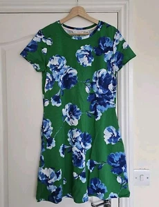 Isaac Mizrahi Short Sleeve Swing Dress w/ Pockets, Petite, Green Multi, Size M - Picture 1 of 5