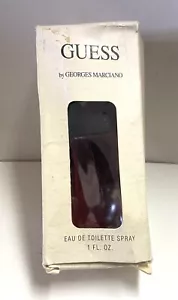 Vtg Original Georges Marciano GUESS Eau De Toilette Spray, 1oz. Full-with Box - Picture 1 of 8