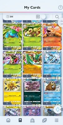 (Digital) Pokemon TCG Pocket EX (♢♢♢♢) Cards -English -You Choose What You Want! - Image 1 of 2