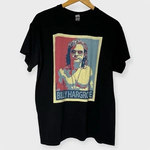 Camiseta gráfica Billy Hargrove para hombre grande negra Gildan Stranger Things algodón - Imagen 1 de 8