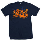 New Music Resist "Logo" Orange on Navy T Shirt
