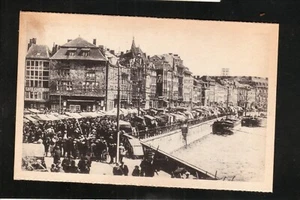 Postal del mercado frente al mar--Lieja, Belguim - Imagen 1 de 2
