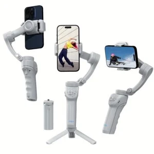 Smartphone Gimbal Stabilizer, Smart Gimbal, 3 Axis Phone Gimbal, Target Tracking - Picture 1 of 24