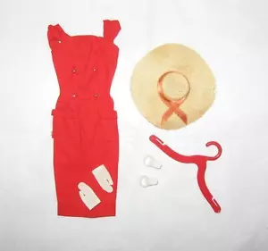 De colección Barbie # 986 vaina roja sensación completa casi nueva - Imagen 1 de 4
