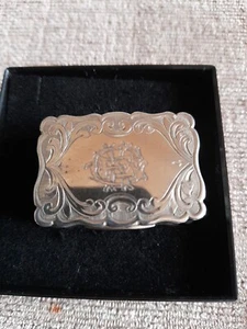 Antique Vinaigrette Birmingham 1878 Silver Smith George Unite - Picture 1 of 9