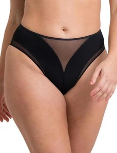 Scantilly by Curvy Kate Swerve Brief High Waist Womens Mesh Knickers ST040208 - Picture 1 of 36