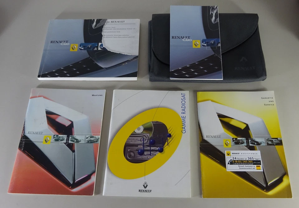 Carpeta De Documentos + Manual De Operación / Manual Renault Clio II De 08/2002 - Imagen 1 de 1