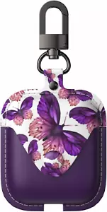 Leather AirPods 1st & 2nd case, AirPod case for Women Girls, AirPod Leather case - Picture 1 of 6