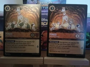 Disney Lorcana: Into The Inklands Pongo Determined Father 19/204 FOIL & NonFoil - Picture 1 of 5