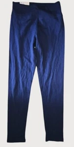 * NWT Navy Blue SO High Rise Ankle Length Leggings Girls Size 10-12 - Picture 1 of 3