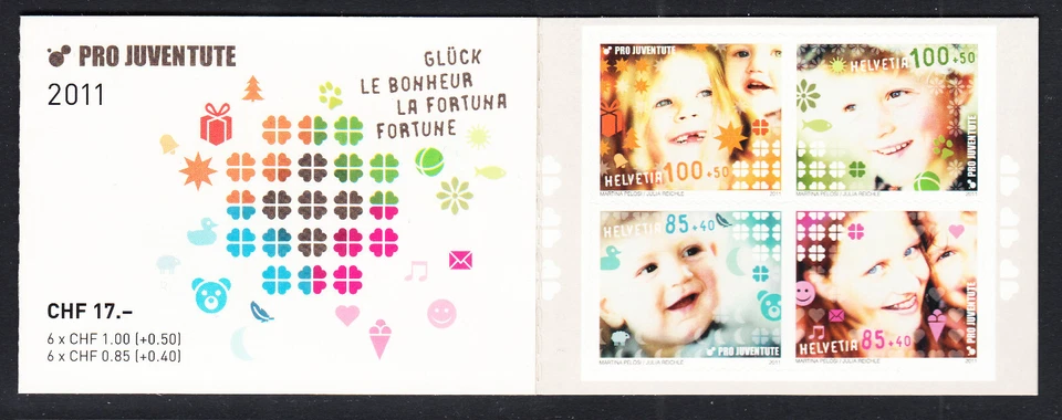 SUIZA 2011. YVERT C2150.  PRO JUVENTUD.  MNH. - Imagen 1 de 2