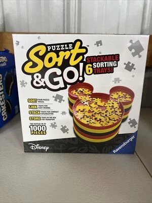 Disney Ravensburger Sort and Go Jigsaw Puzzle Accessory Sturdy Easy 1000 Pieces - Image 1 of 3