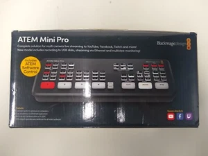 Black Magic Design ATEM Mini Switcher SWATEMMINIBPR - Used - Great condition! - Picture 1 of 5