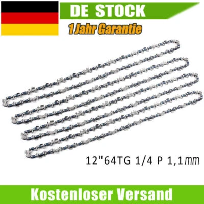 HEINRICH MOTORGERÄTE 4X Sägekette 30cm 1/4" / 1,1 / 64 TG 71PM3 Stihl Picco Micro3, 3670 000 0064,MSA