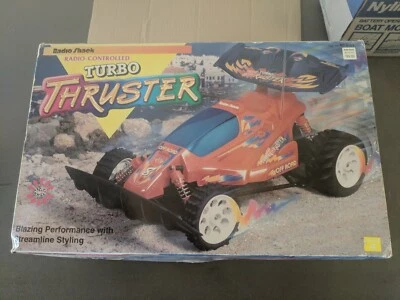 VTG Radio Shack Turbo Thruster Buggy 1/10 Scale RC Radio Controlled 60-4153 #00L - Image 1 of 4