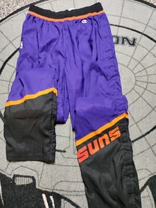 Phoenix Suns Team Issued Warm Up Pants, Champion, sz 38, Purple, see photos - Picture 1 of 3