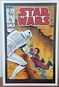 Bob McLeod Star Wars (1977) #86 Princess Leia Storm Trooper #7/100 Cover Art - Picture 1 of 3