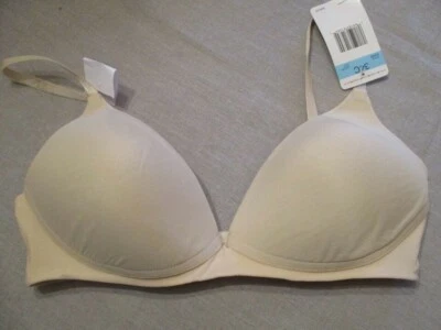 NEW Maidenform 36b Beige BRA 9348 WIRE FREE LINED FULL COVERAGE - Image 1 of 2