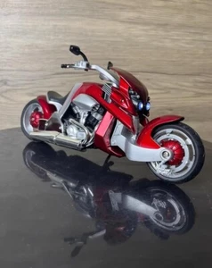 YAMAHA V-Rex alloy motorcycle model Red 1:12 - Picture 1 of 6