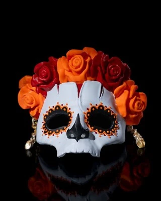 Máscara Día de Muertos - Spooktacular Disfraz Calavera Halloween - Día de los Muertos Foto 1 de 4