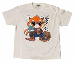GuzFurbished TOPAZ THE RED PANDA Blastover Hard Rock Niagra Falls T-shirt Sz XL - Picture 1 of 7