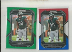 2022 Panini Prizm JORDAN DAVIS Red White Blue & Green Prizm - Picture 1 of 1