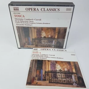 Puccini TOSCA | 2 CD Box (1990) NAXOS Miricioiu Lamberti Carroli OPERA CLASSICS - Imagen 1 de 8