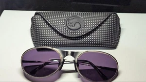Gafas de sol Gárgolas Helios lentes púrpuras estilo aviador con estuche EE. UU. De colección - Imagen 1 de 12