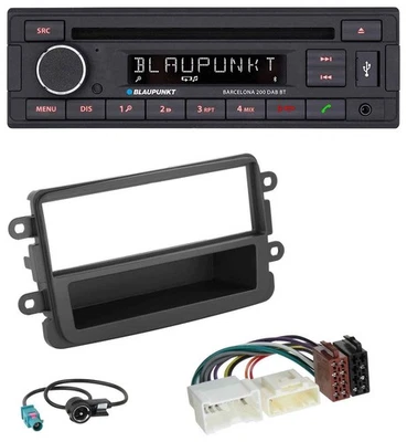 Blaupunkt USB DAB CD Bluetooth MP3 Autoradio für Dacia Lodgy Dokker Sandero Dust - Bild 1 von 4